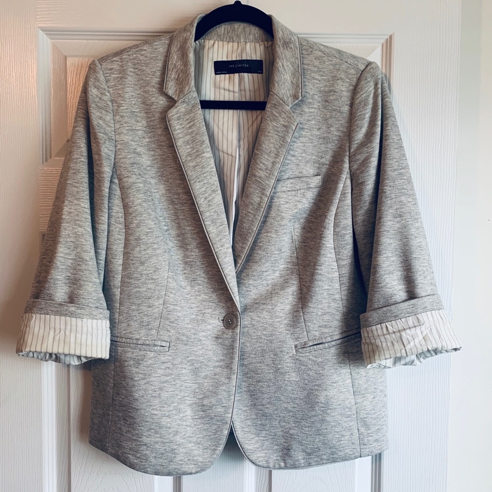The Limited Gray Blazer